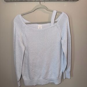 Abercrombie kids girls oversized off-the-shoulder sweater